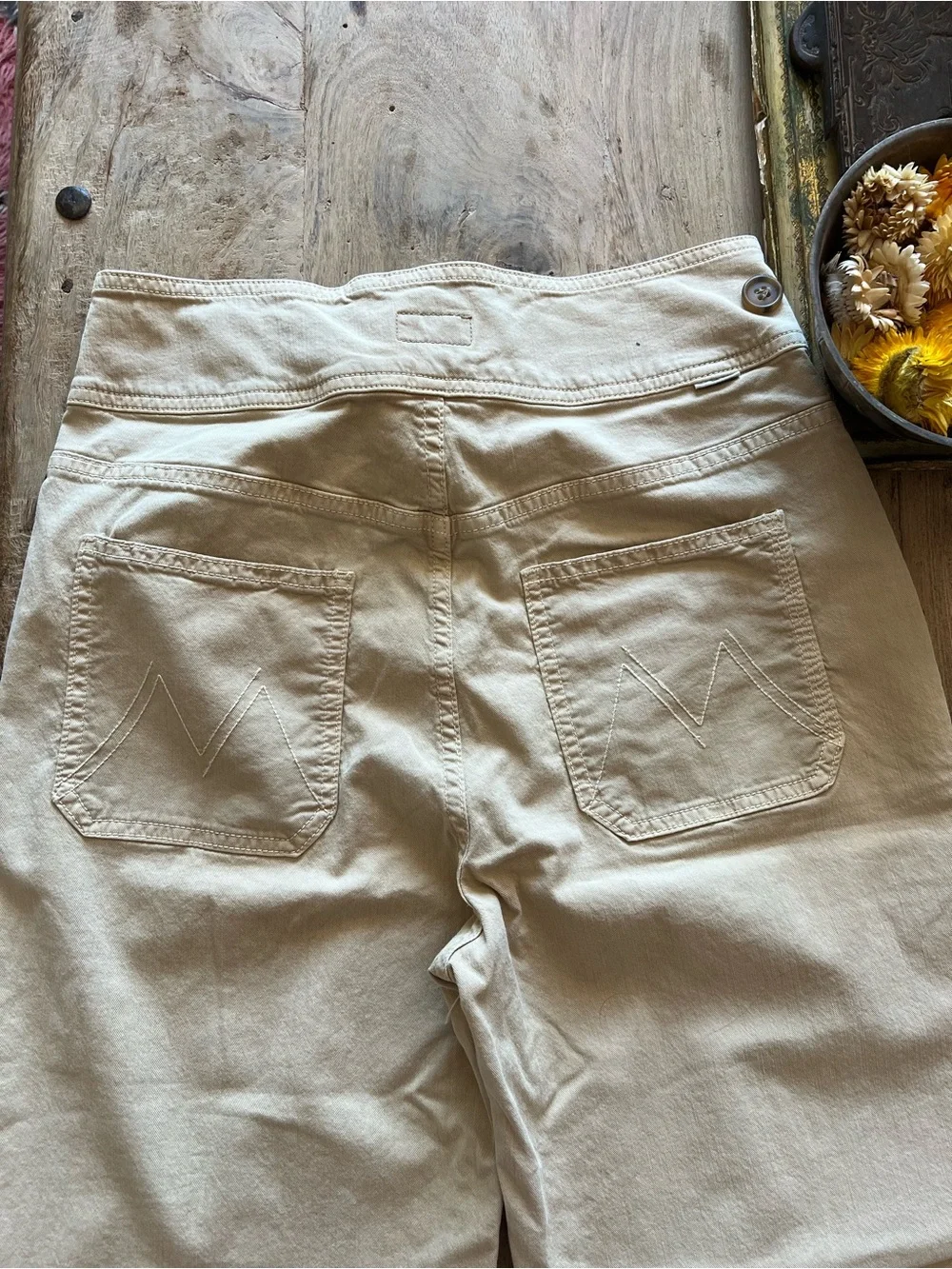 MOTHER Men's Chinos in Cream
